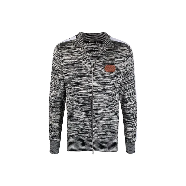 PALM ANGELS X Missoni Melange Knit Zip front Track Jacket-0