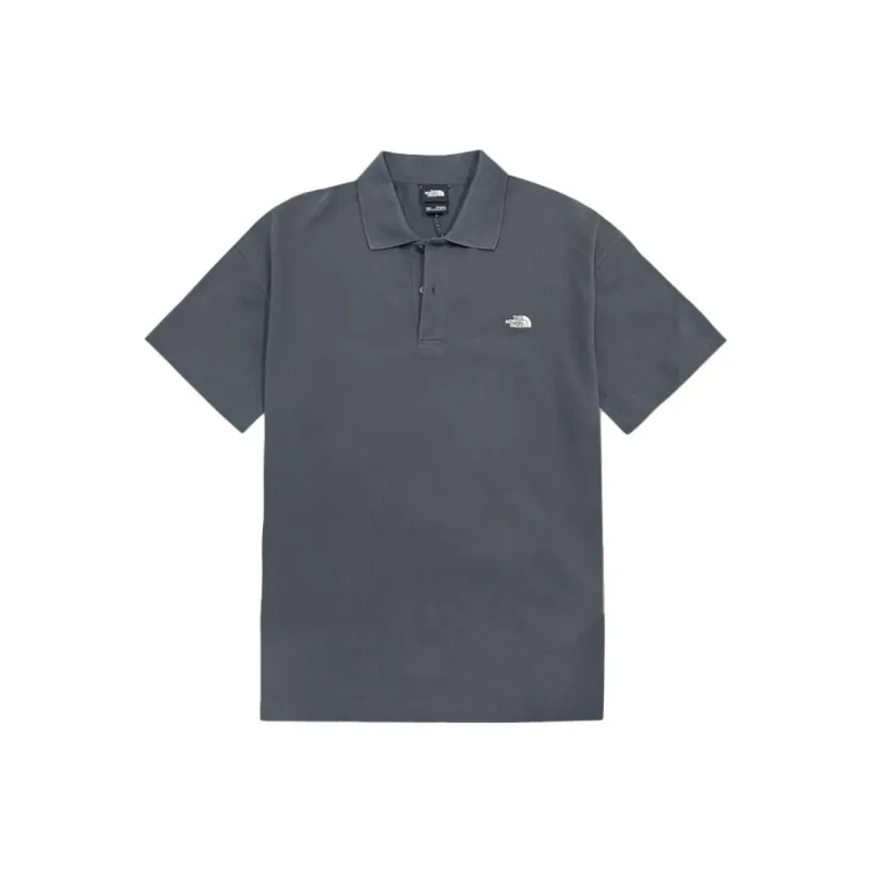 THE NORTH FACE Polo Shirt Men Gray-0