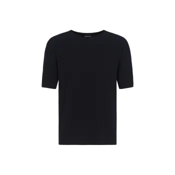 GIORGIO ARMANI Chevron Crewneck T Shirt