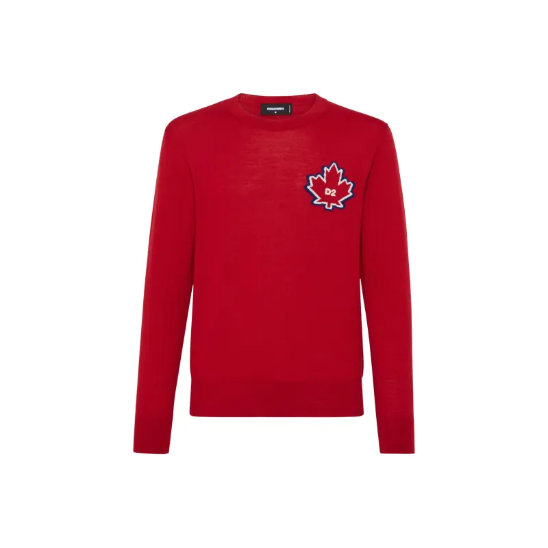 DSQUARED2 Embroidered Logo Jumper-0
