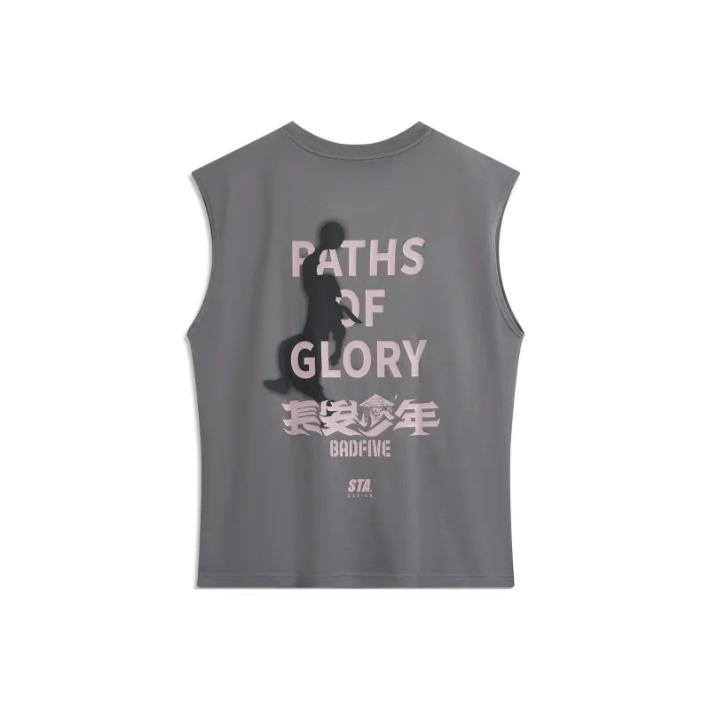 LiNing Badfive Tank Top Men's Smoky Ink Gray-0