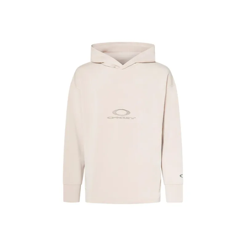 Oakley En New Retro Fleece Hoodie Sweatshirt Men's Ecru-0