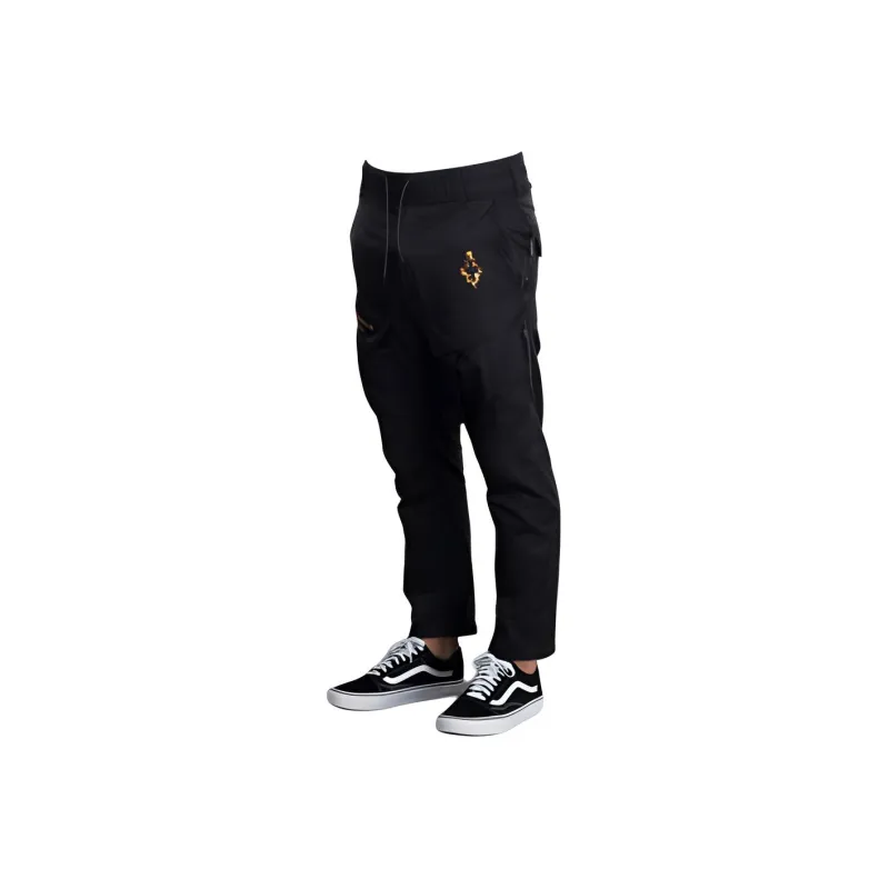 MARCELO BURLON COUNTY OF MILAN Casual Pants Men's Black-2