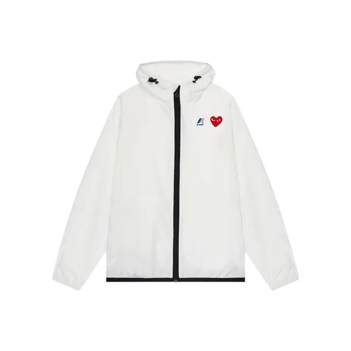 Comme Des Garcons Play X K Way Kids Full Zip Jacket-0