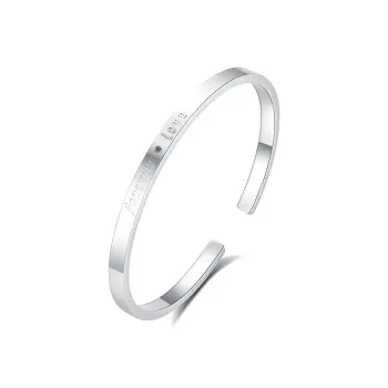 CHAOHONGJI 999 Fine Silver Bangles Women's