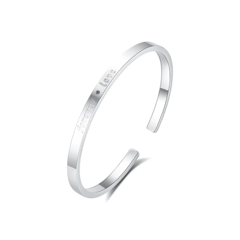 CHAOHONGJI 999 Fine Silver Bangles Women's-0