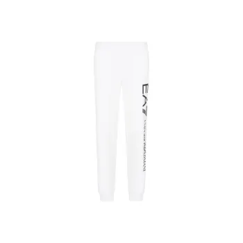 EMPORIO ARMANI EA7 Knitted Sweatpants Men's White