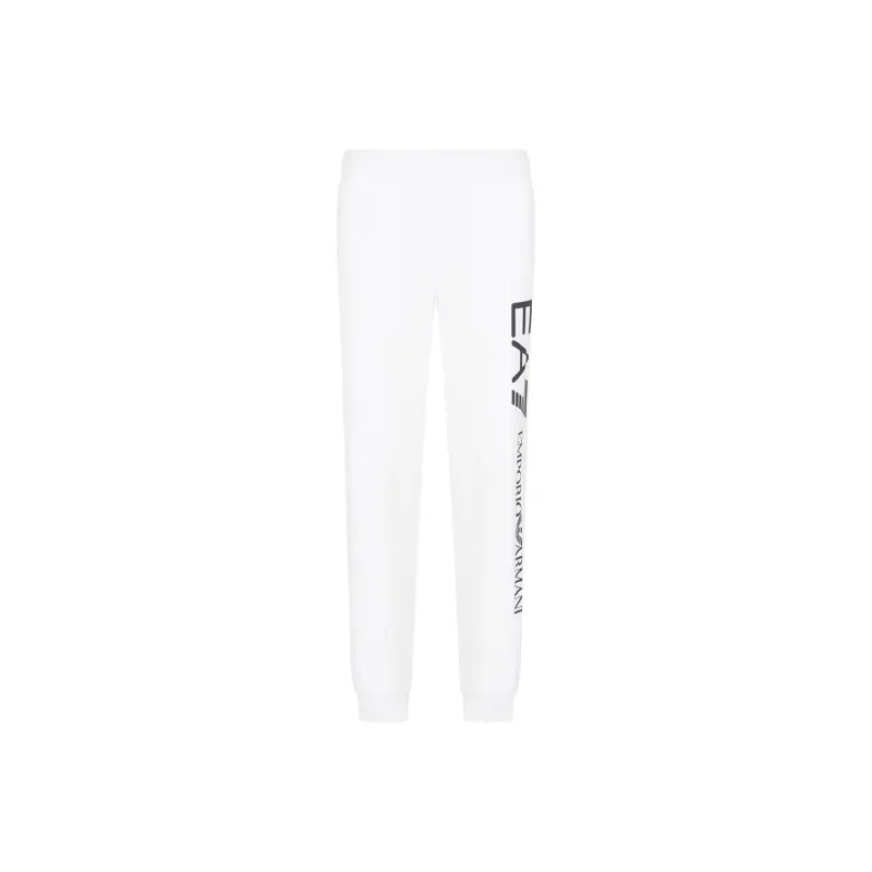 EMPORIO ARMANI EA7 Knitted Sweatpants Men's White-0