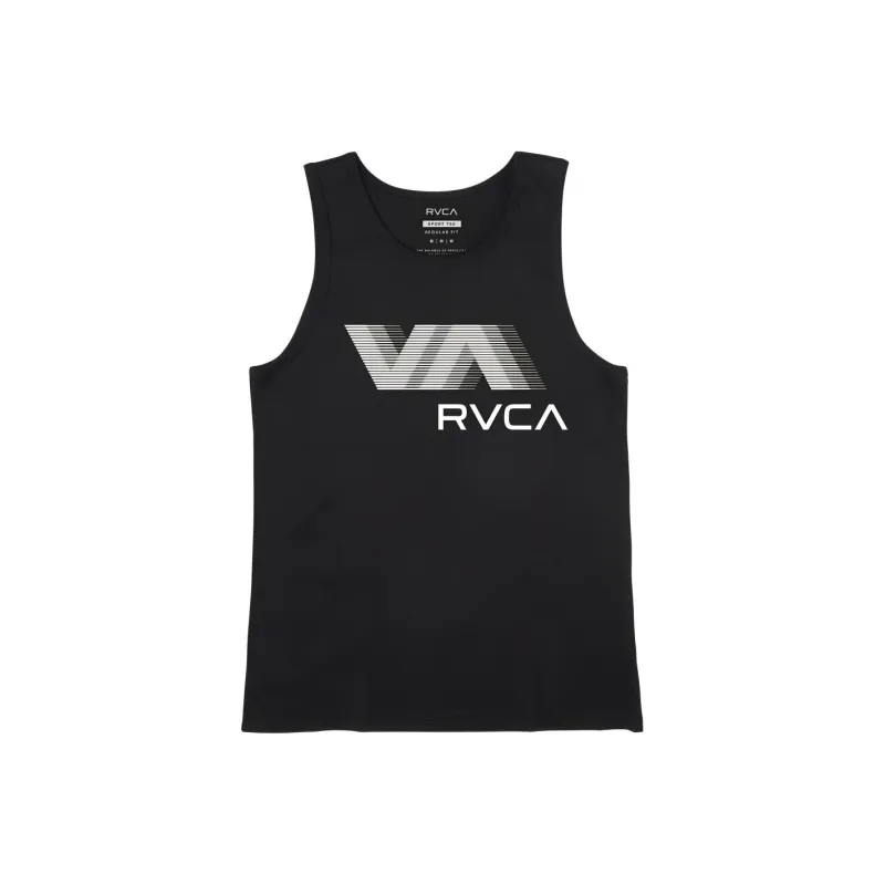 RVCA Tank Tops Men Black-0