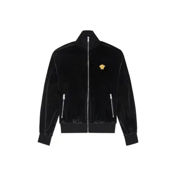 VERSACE Jackets Coats Men's Black
