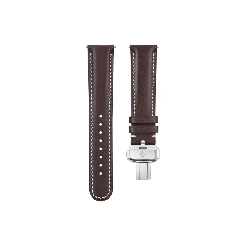 VAGENARI Watch Bands Hand-Stitched Men's Genuine Leather Compatibility Omega Seamaster Planet Ocean DW Men's Watches-12