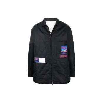 Valentino Jackets Men Black
