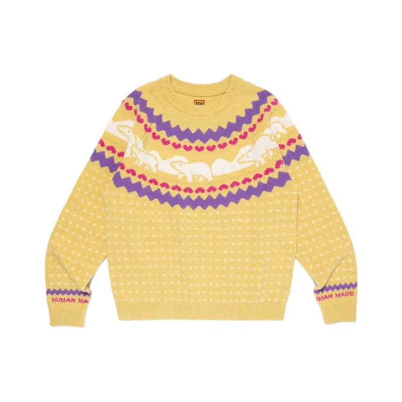 HUMAN MADE FW23 Fall And Winter Collection Sweater Unisex-5