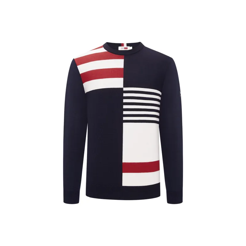 GY Goldlion Sweater Men's Navy Blue-0