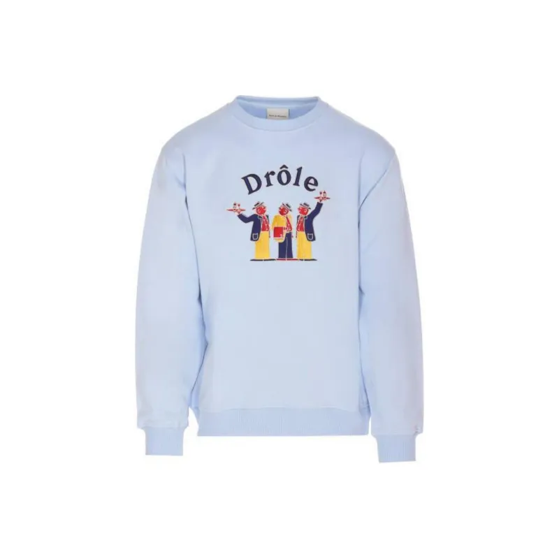 DROLE DE MONSIEUR Crillon Crewneck Sweatshirt-0