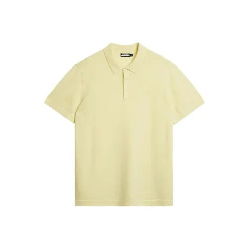 J.Lindeberg Polo Shirt Men's Wax Yellow