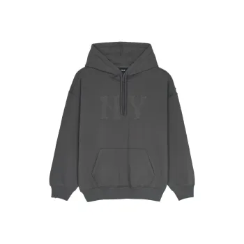 MLB MEGA OVERFIT New York Yankees Sweatshirt Unisex Charcoal Gray