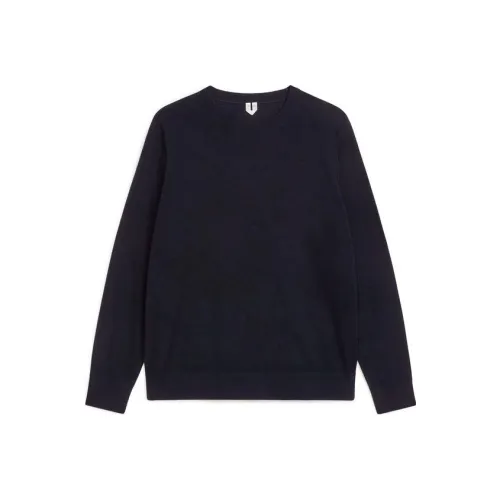 ARKET Sweaters Men Dark Blue