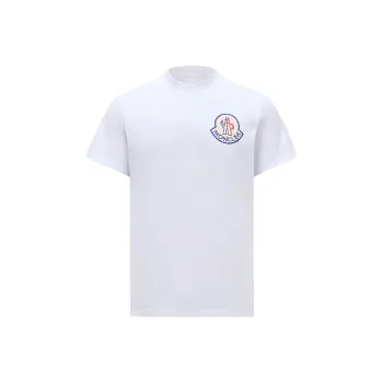 Moncler Logo Printed Crewneck T Shirt