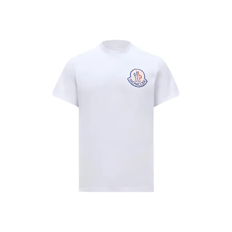 Moncler Logo Printed Crewneck T Shirt-0