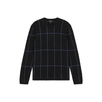 THEORY Sweater Men's Black/Blue