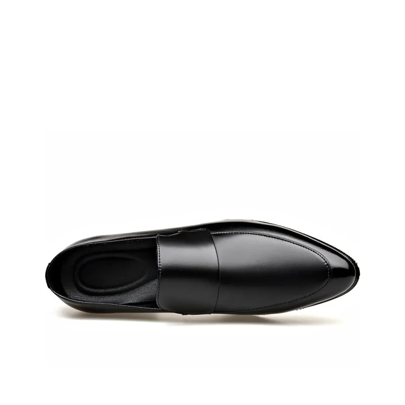 XIAOTOULANG Loafers Men's Black-3