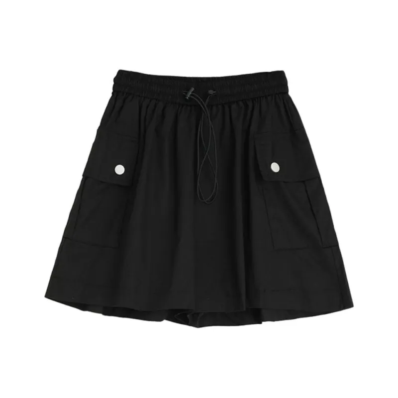 Mu Xiao Xin Cargo Shorts Women's-3