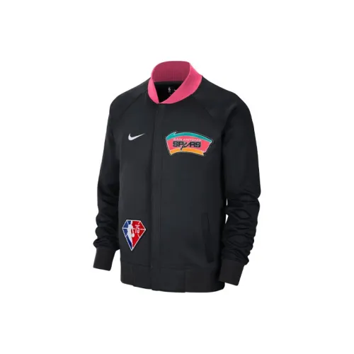 Nike Nba San Antonio Spurs Showtime City Edition Dri Fit Jacket