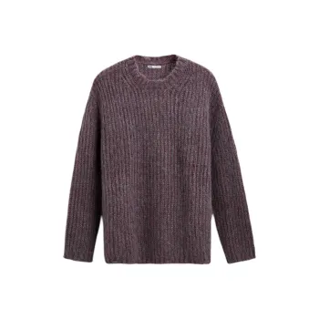 ZARA Sweater Unisex Burgundy Burgundy