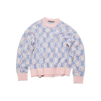 Acne Studios Sweater Unisex Light Pink Red