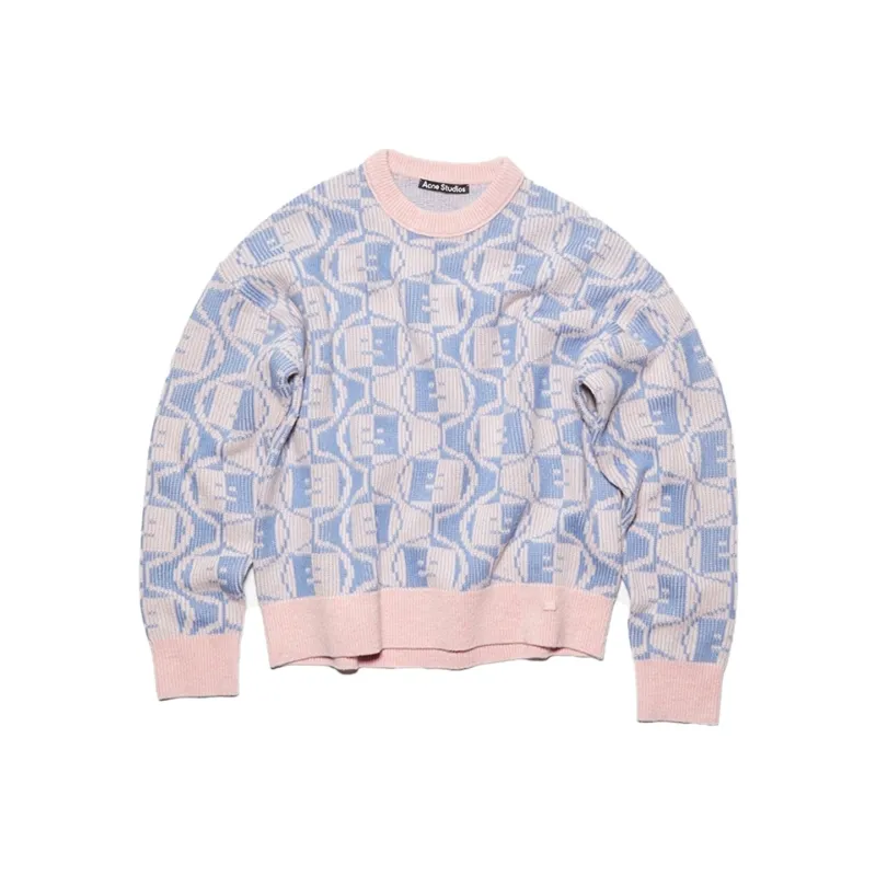 Acne Studios Sweater Unisex Light Pink Red-0