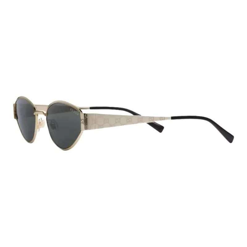 GUCCI Metal Butterfly Sunglasses Women's Gold-0