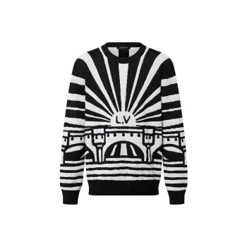 LOUIS VUITTON SS24 Sweater Men's Black