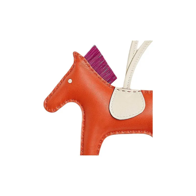 HERMES Rodeo Milo Lambskin Bag Charm Bag Accessory Unisex Mulan Color-1