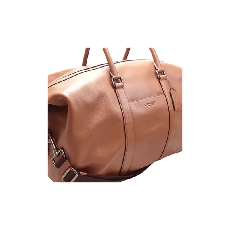 COACH Trekker Smooth Calf Leather Handbag, Crossbody Bag, Travel Bag Men's-2
