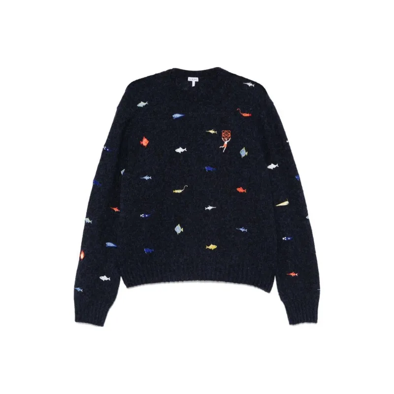 LOEWE Fujita Fish Sweater-0