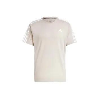 Adidas Free Shipping With AdiClub Own The Run 3-Stripes Tee