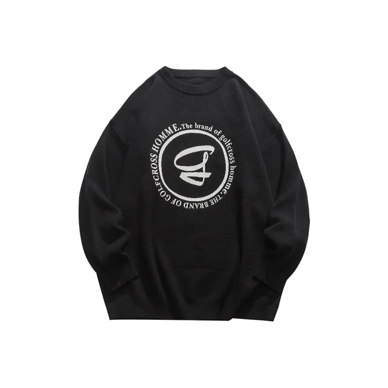 STORMATE Casual Knitted Fabric Sweater Unisex-4
