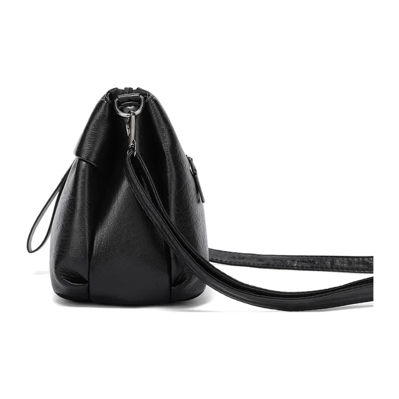 JOSINY Synthetic Leather Shoulder Bag Women's Knight Black/Misty Brown-2