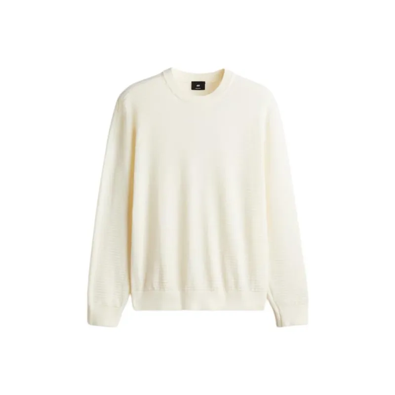 H&M Sweaters Men Cream-0