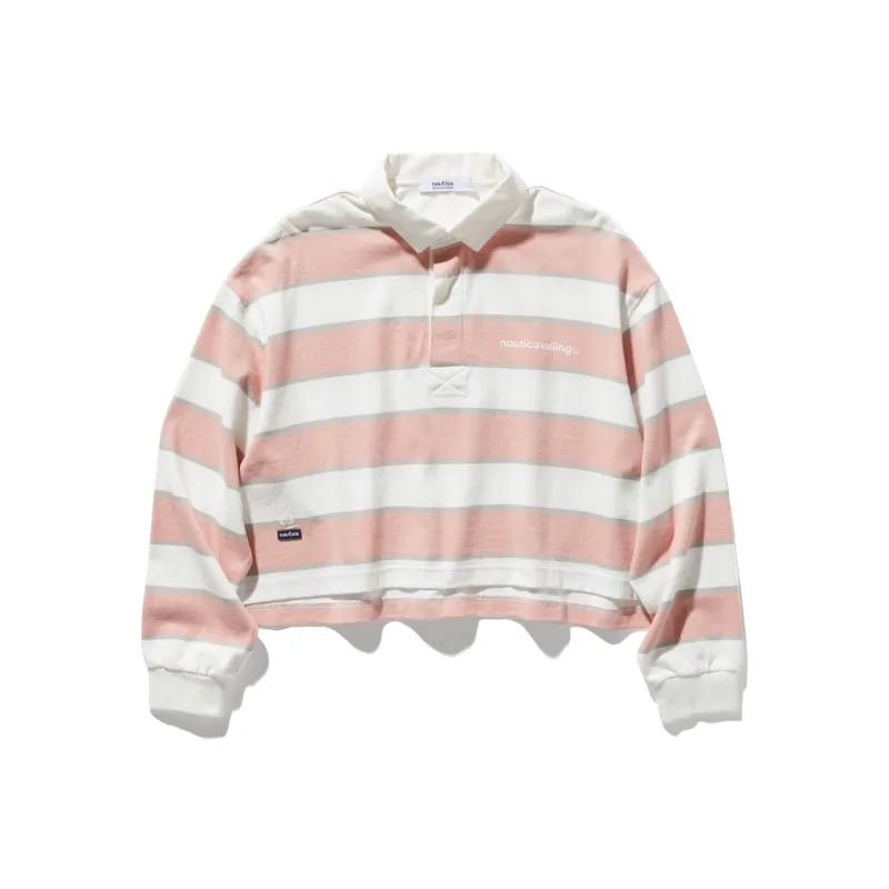 Nautica White Sail Polo Shirt Women's-0