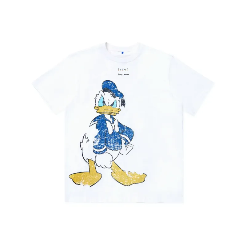 Disney X ADER ERROR Disney/Disney Co branded Model T Shirts Unisex Ecru-0