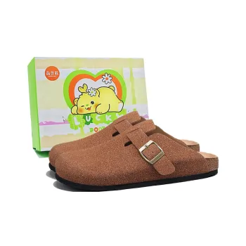 Budding Bear Quiet Odor Resistant Abrasion Resistant Slip Resistant Antibacterial Massage Closed Toe Slippers Unisex