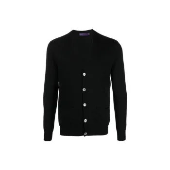 Ralph Lauren Purple Label Sweater Men's Black
