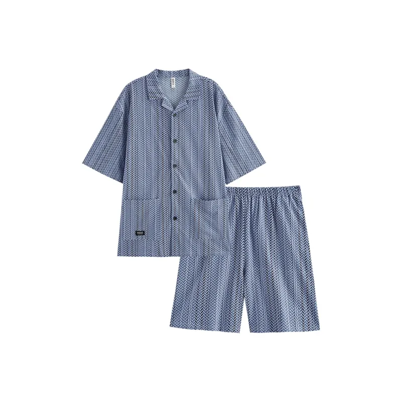 Peninsula City Pajama Set Men's Gift Box Set-4
