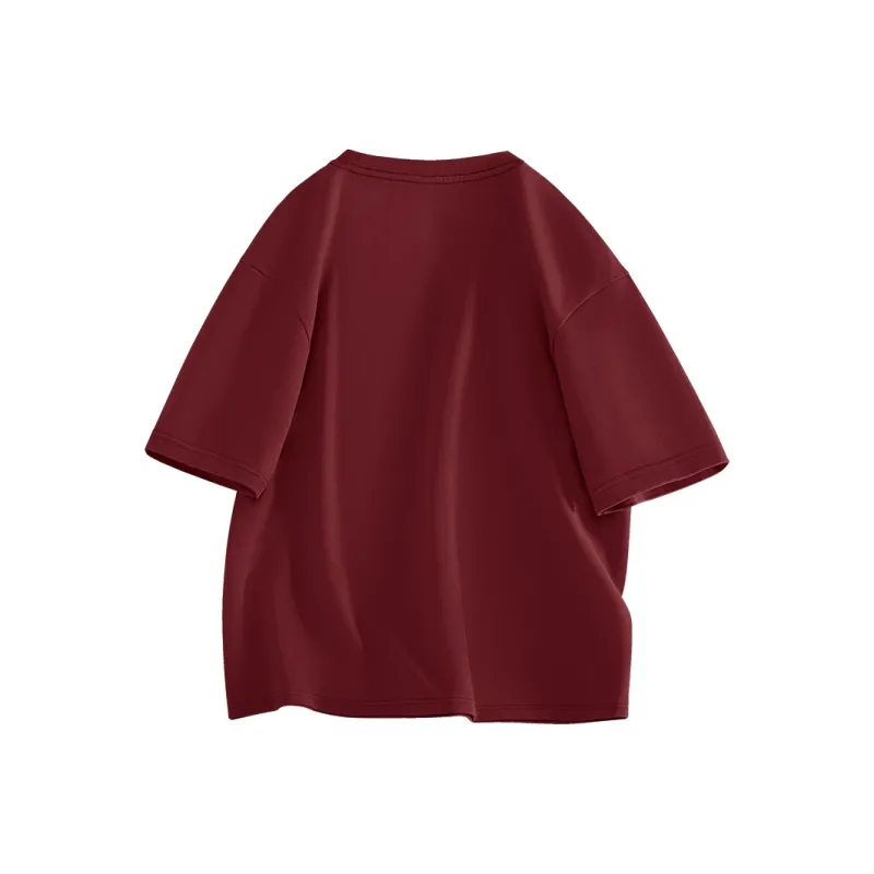 Cotton Gene Drop Shoulder Sleeve T Shirt Unisex-17