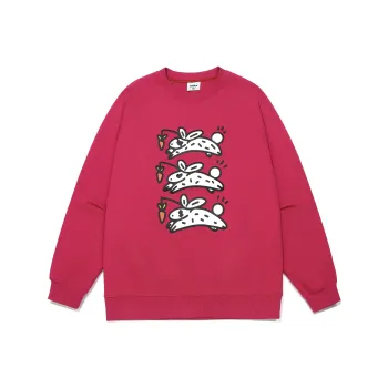 Guuka x AGAHO Sweatshirt Unisex Rose Red