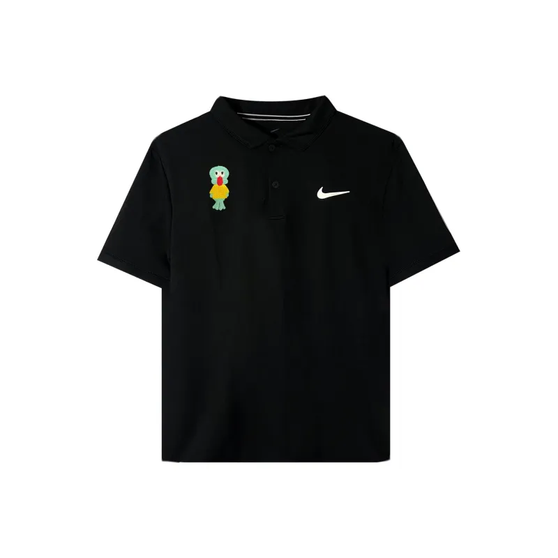 Nike Dri FIT Victory Polo Shirt Unisex Black-0