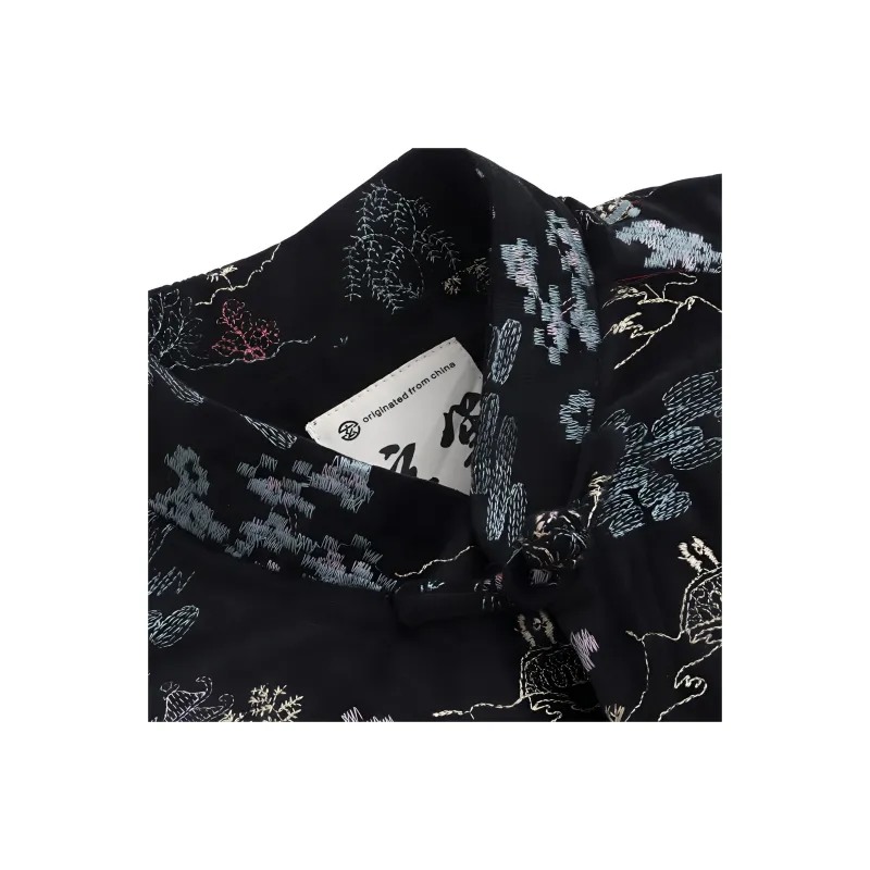 XUANSHENG Jacket Top Men's Black-2
