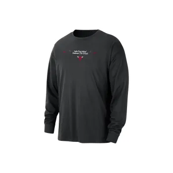 Nike Chicago Bulls Courtside Men's Nike Nba Max90 Long Sleeve T Shirt